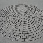 View Stamped Asphalt: Circle